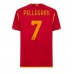 Günstige AS Roma Lorenzo Pellegrini #7 Heim Fussballtrikot 2023-24 Kurzarm